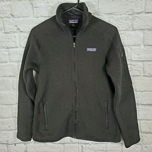 Patagonia Women's Black Fleece Zip Up